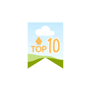 Top 10 vermelding in categorie